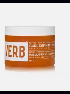 VERB Curl Defining Mask 6.5 Fl Oz Nourishes Detangles Defines Waves Curls Coils